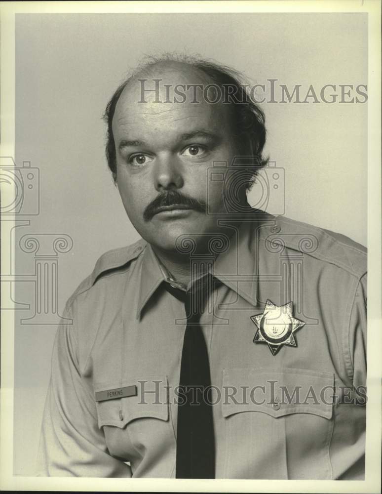 1979 Press Photo Actor Mills Watson stars in &quot;The Misadventures of Sheriff Lobo&quot;- Historic Images