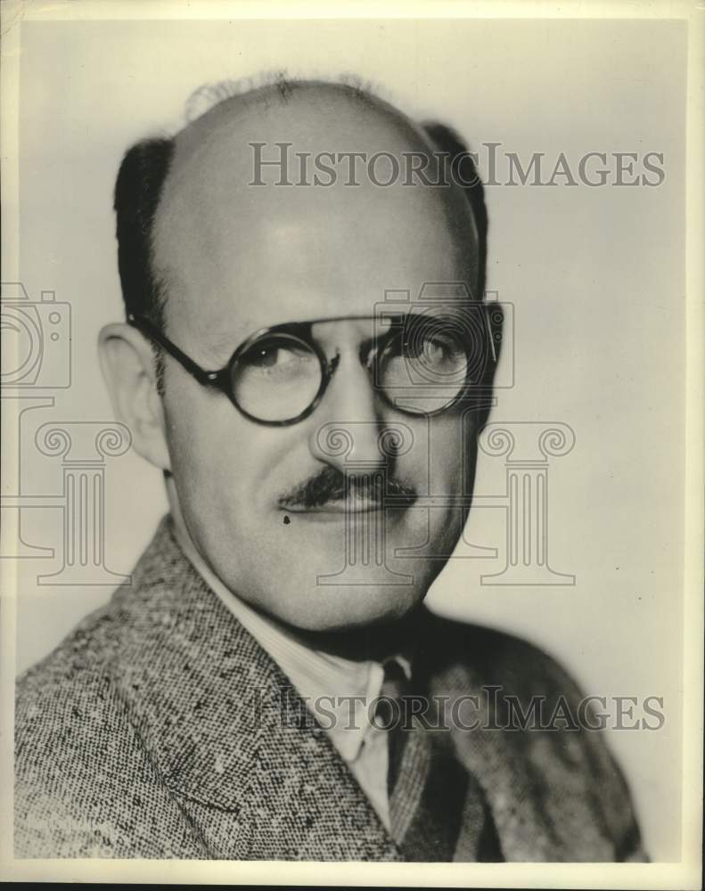 1940 Press Photo Paul Wing, star of radio program Youth vs Age - Historic Images