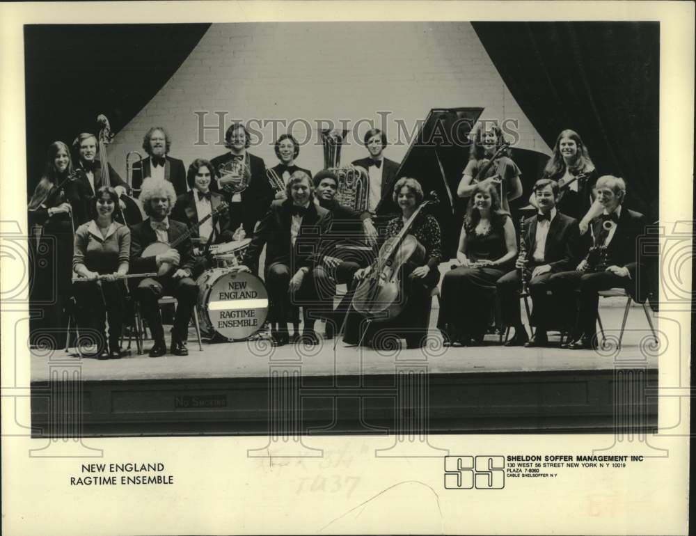1981 Press Photo Musical performance group New England Ragtime Ensemble- Historic Images