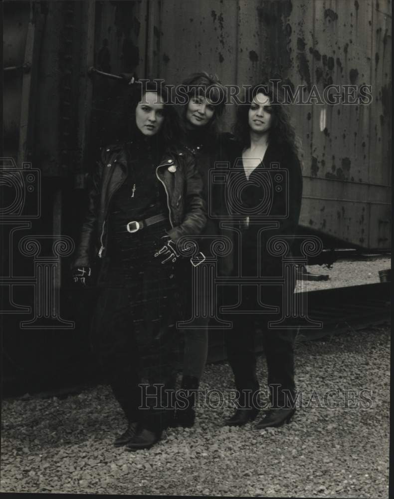1993 Press Photo New York musical trio Nobody's Girls - tup03899- Historic Images