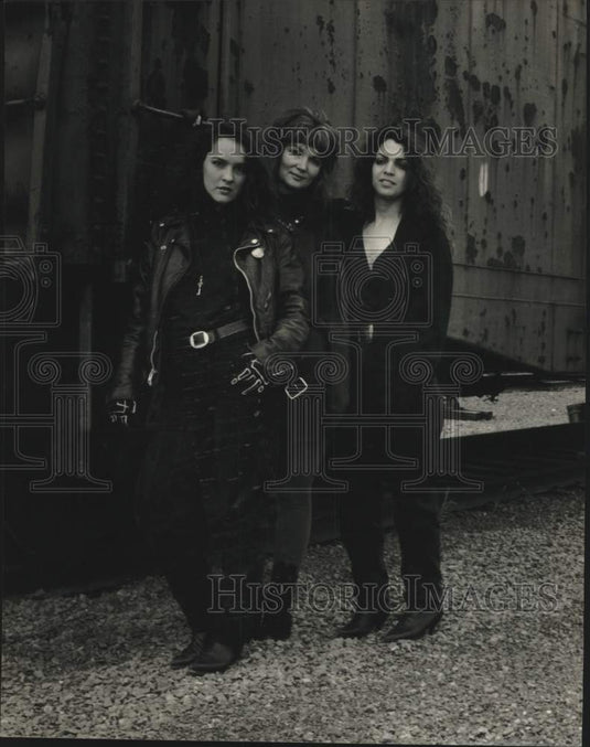 1993 Press Photo New York musical trio Nobody's Girls - tup03899- Historic Images