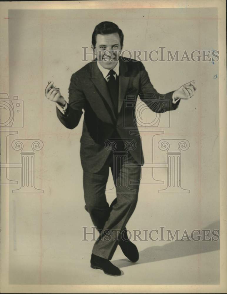 1962 Press Photo Singer Andy Williams - Historic Images