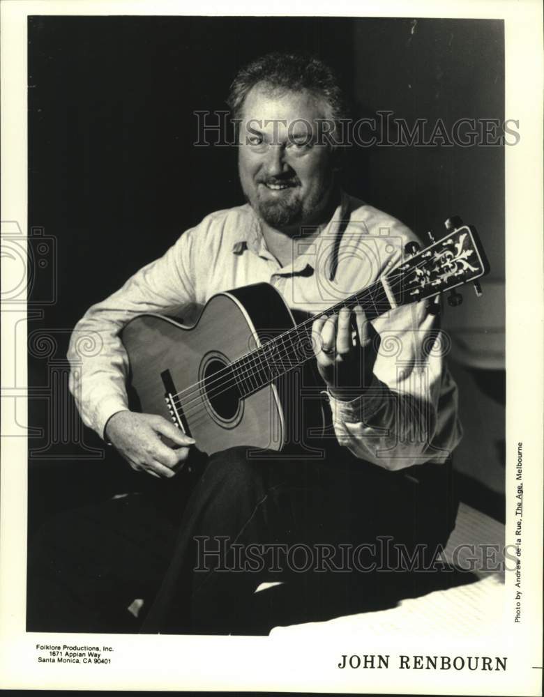 Press Photo Musical artist John Renbourn - Historic Images