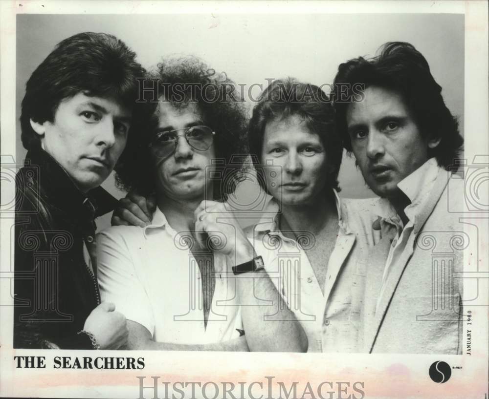1980 Press Photo Sire Records recording artists The Searchers - tup04349- Historic Images