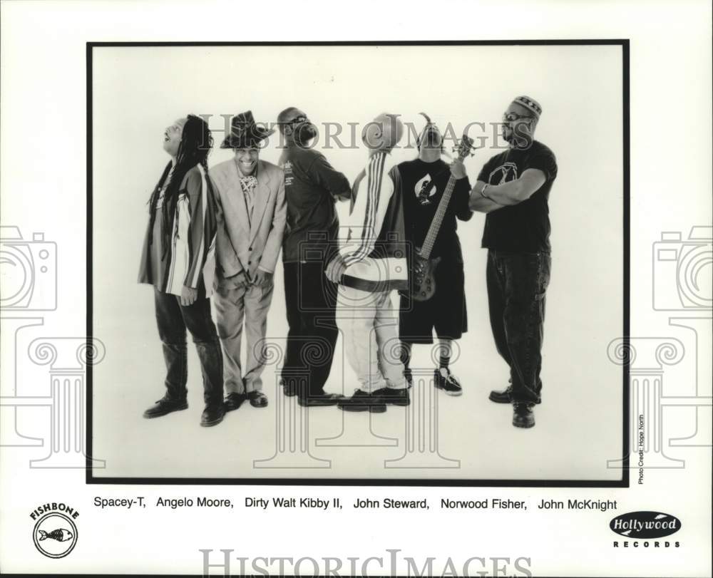 2000 Press Photo Hollywood Records recording artists Fishbone - tup04522- Historic Images