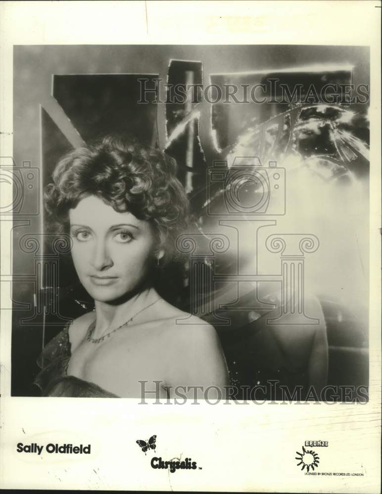 1979 Press Photo Chrysalis recording artist Sally Oldfield - tup04845- Historic Images