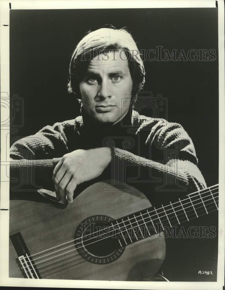 1988 Press Photo Columbia Artists guitarist Christopher Parkening - tup04853- Historic Images
