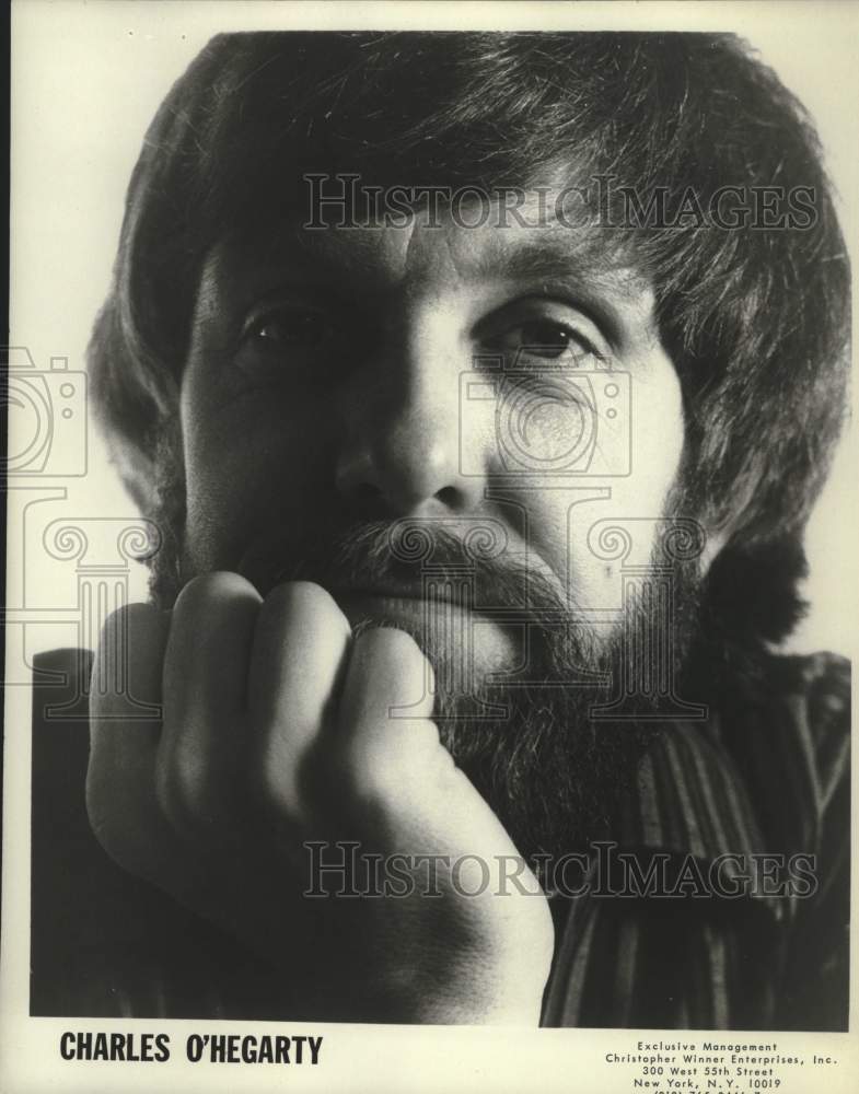 Press Photo New York musical artist Charles O&#39;Hegarty - Historic Images