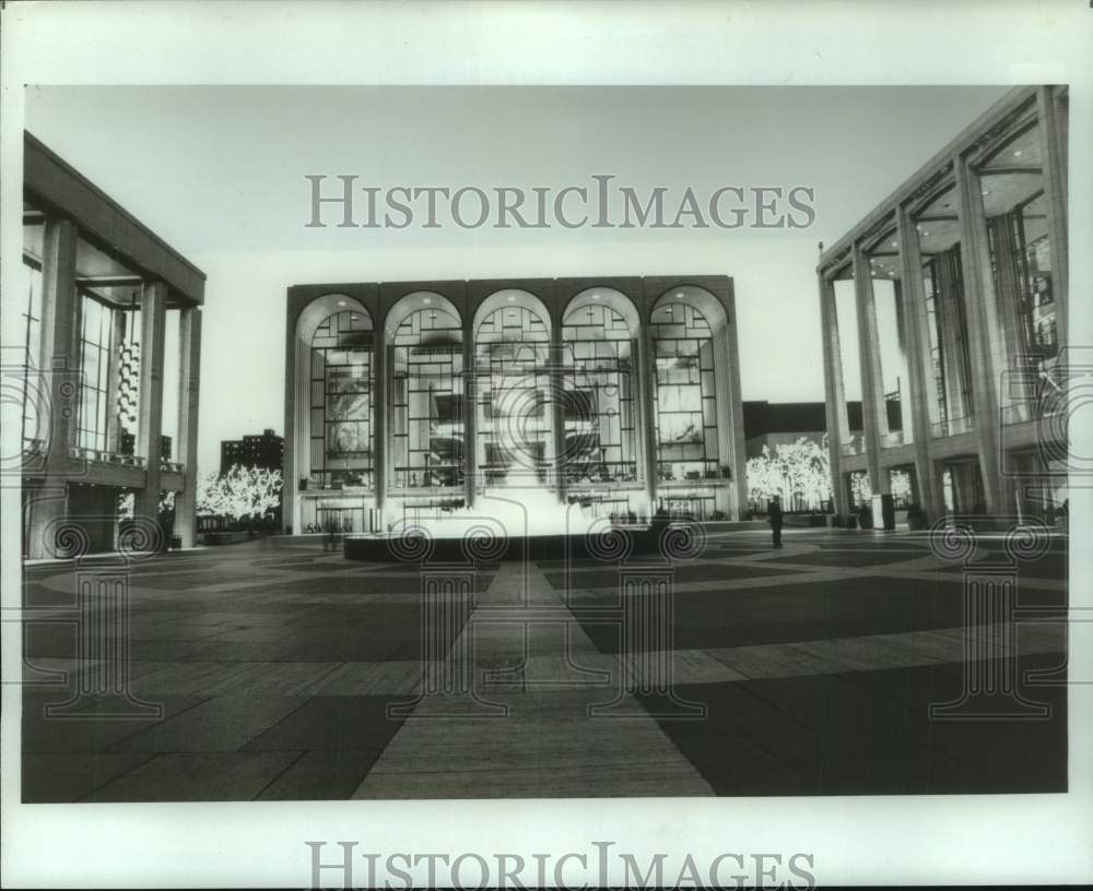 1996 Press Photo Lincoln Center for the Performing Arts in New York City- Historic Images
