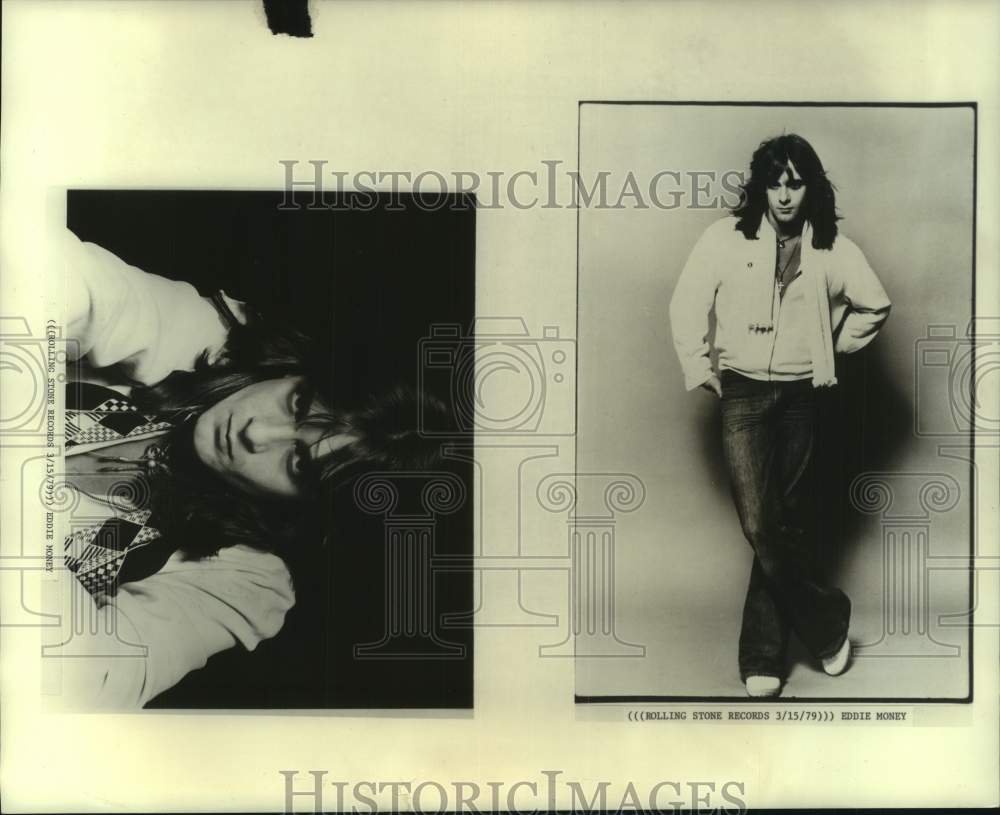 1979 Press Photo Rolling Stone recording artist Eddie Money - tup05915- Historic Images