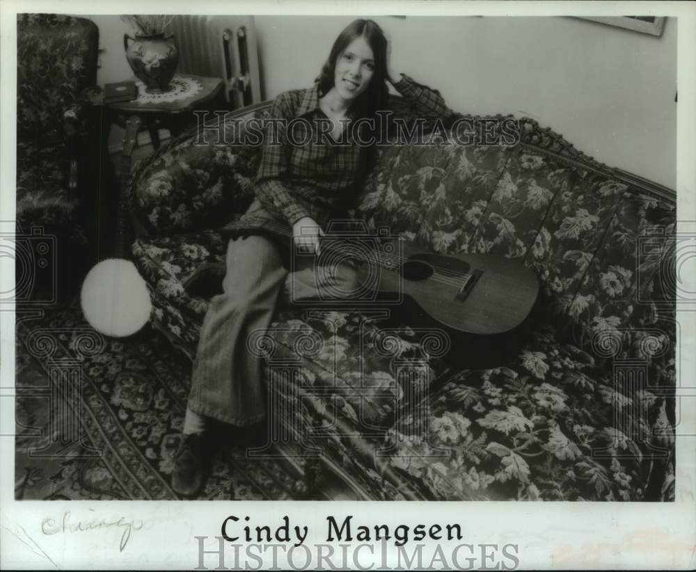 1978 Press Photo Chicago, Illinois musical artist Cindy Mangsen - tup06005- Historic Images