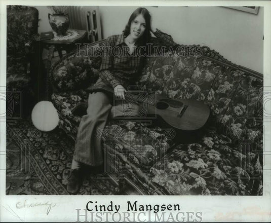 1978 Press Photo Chicago, Illinois musical artist Cindy Mangsen - tup06005- Historic Images