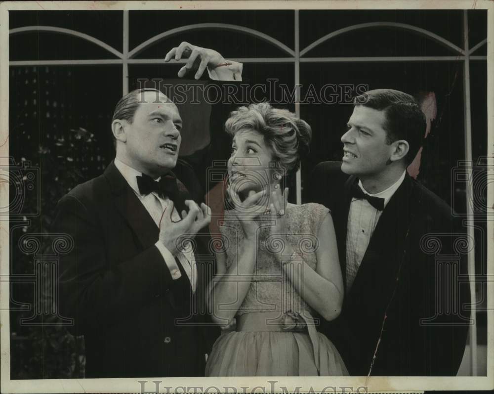 1963 E.G. Marshall, Martha Scott &amp; Robert Reed in &quot;Stump The Stars&quot; - Historic Images