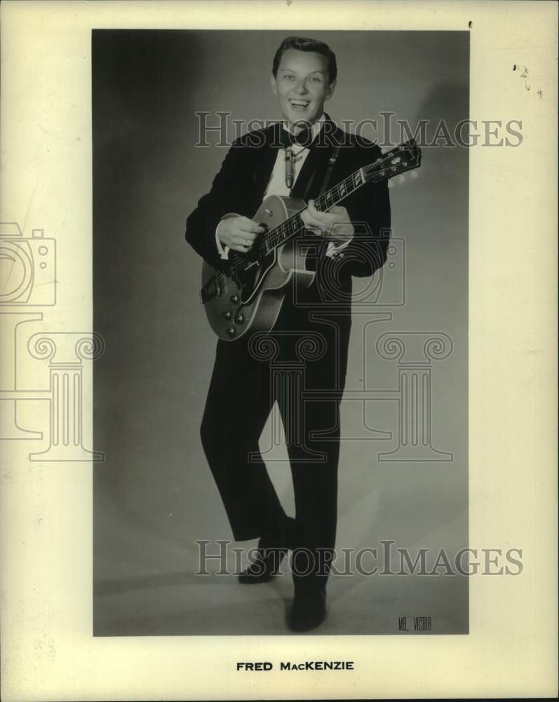 1962 New York singer Fred MacKenzie - Historic Images