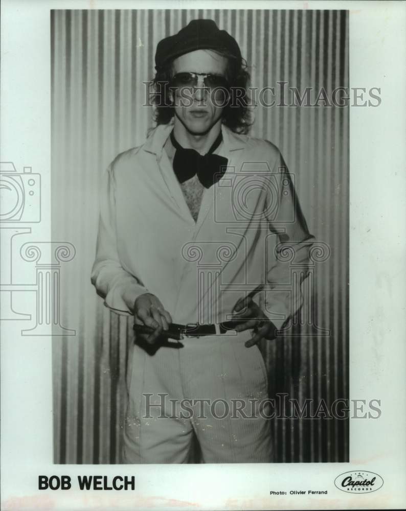 1979 Press Photo Capitol Records recording artist Bob Welch - Historic Images