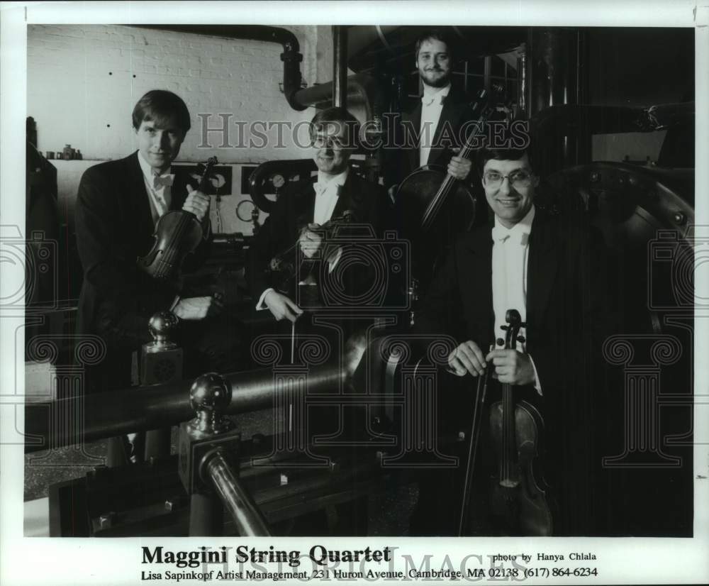 1993 Press Photo Musical artists The Maggini String Quartet - Historic Images