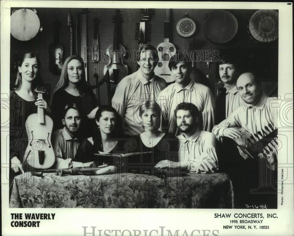1991 Press Photo Musical artists The Waverly Consort - Historic Images