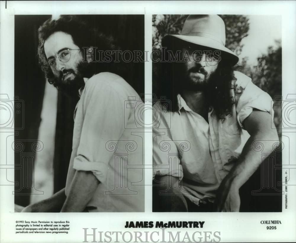 1992 Columbia recording artist James McMurtry-Historic Images