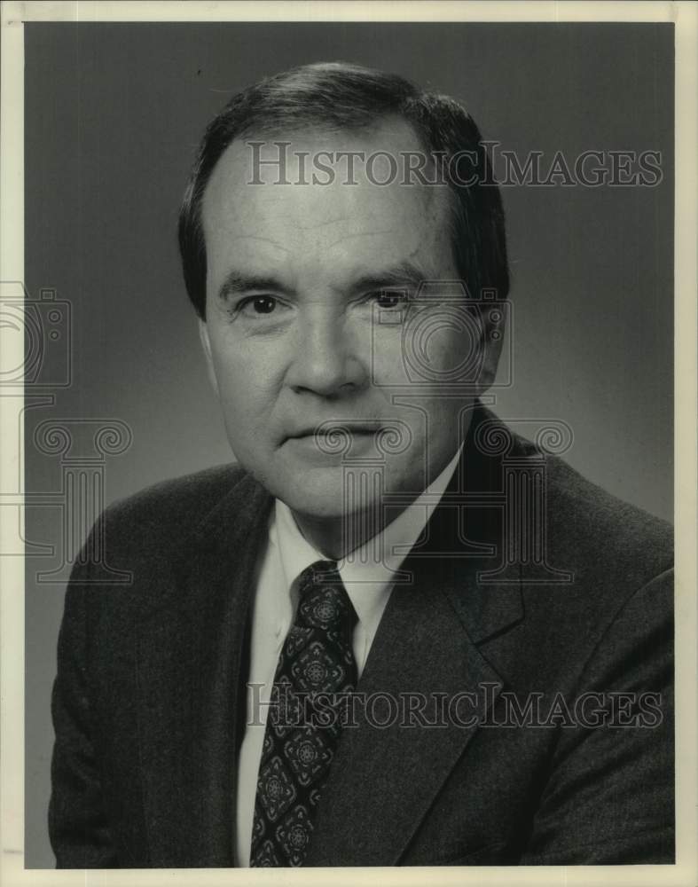 1989 Press Photo NBC News correspondent John Palmer - Historic Images