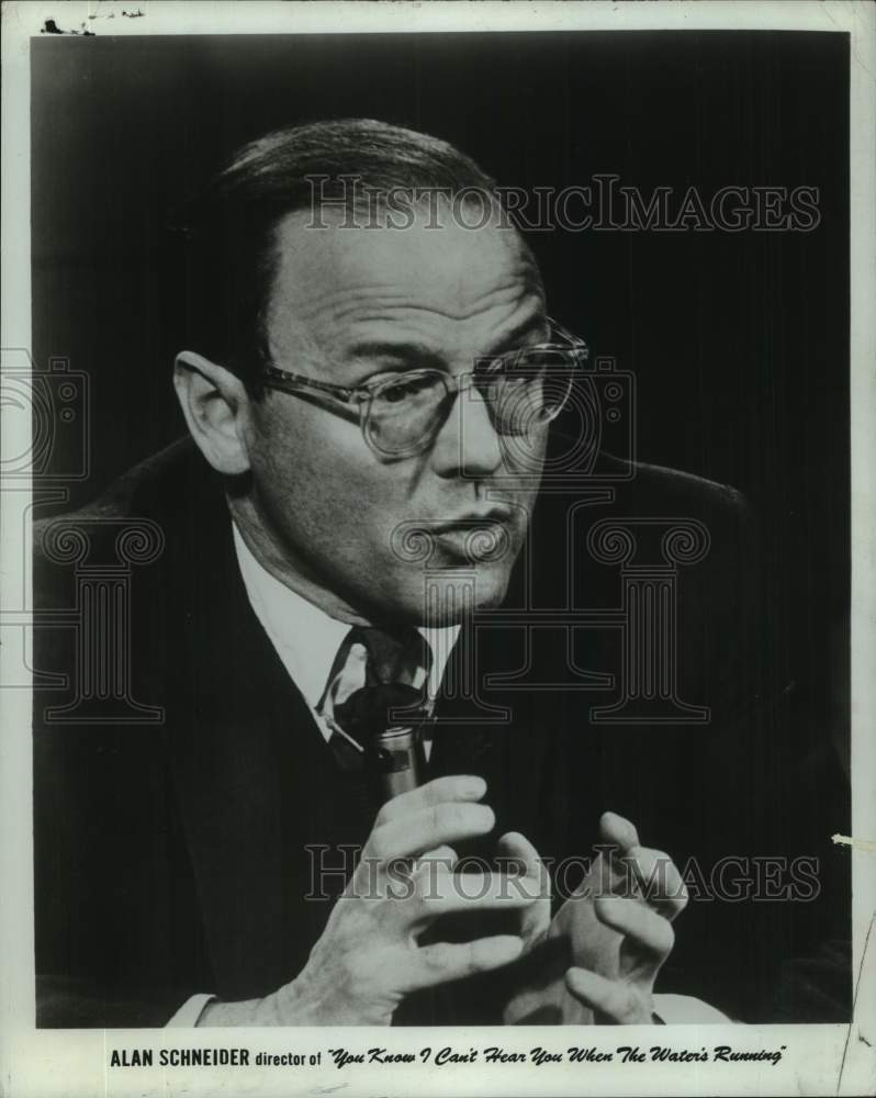 1977 Press Photo Movie director Alan Schneider - Historic Images
