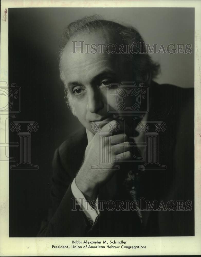 1976 Rabbi Alexander M. Schindler - Historic Images