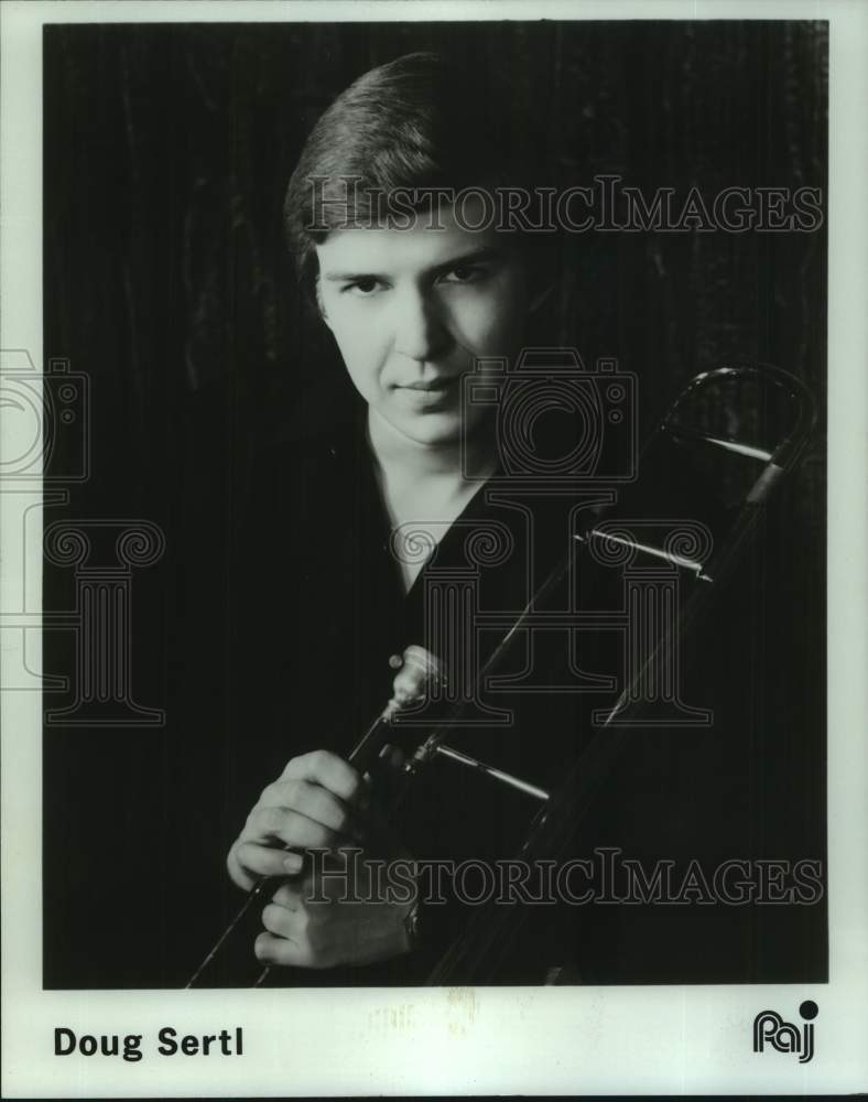1980 Press Photo Musical artist Doug Sertl - Historic Images