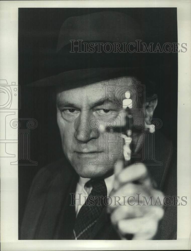 1979 Press Photo E. G. Marshall stars in "Vampire" on ABC Television - Historic Images
