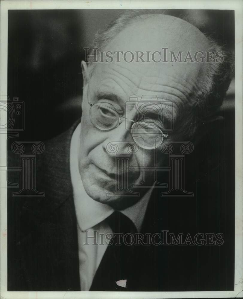 Press Photo Rudolf Serkin, Pianist - Historic Images