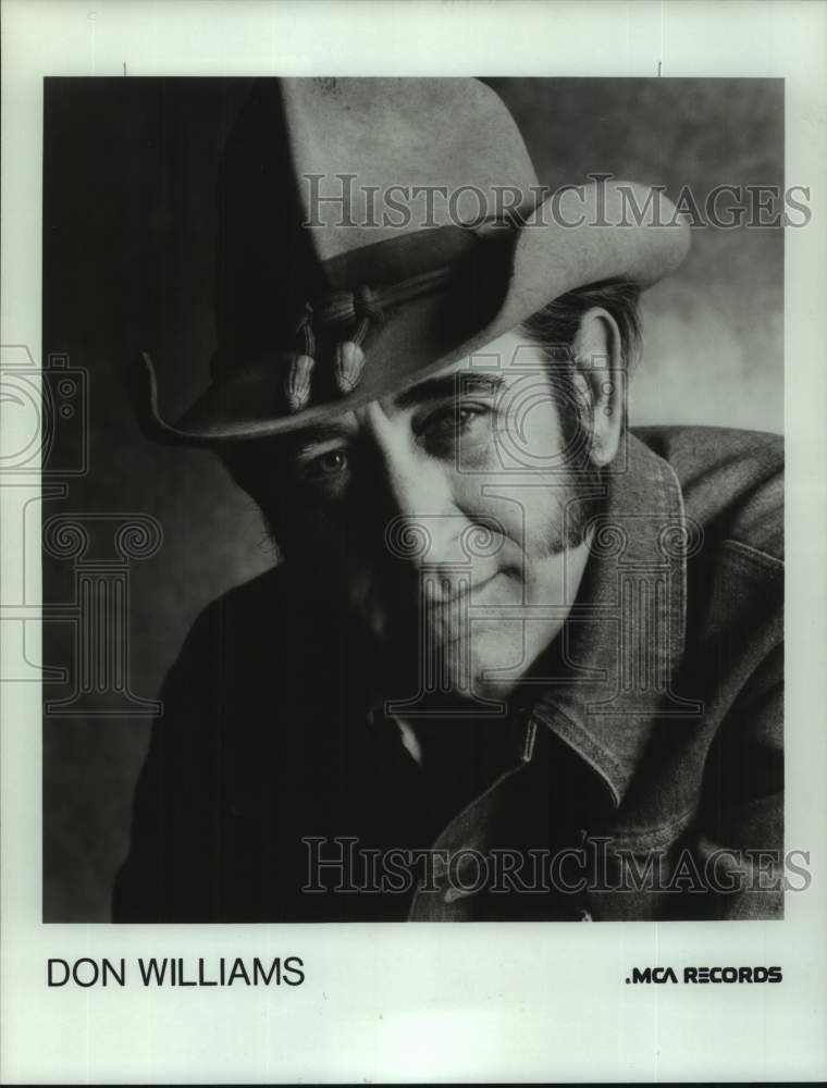 1990 Press Photo MCA Records recording artist Don Williams - Historic Images