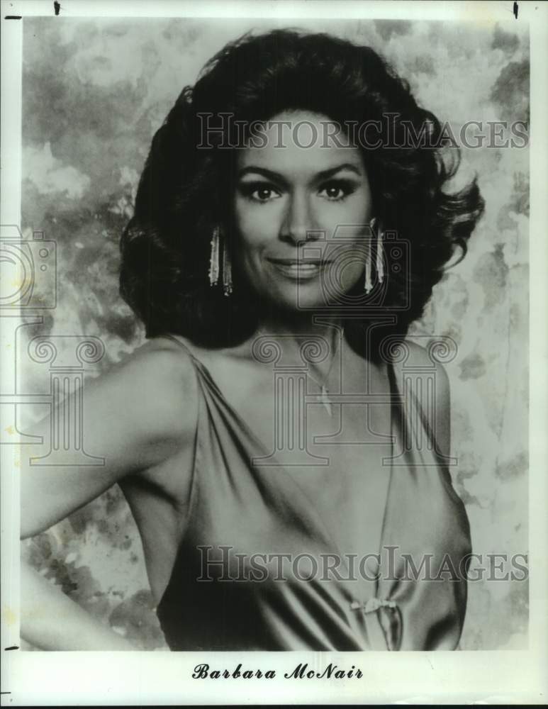 1987 Musical artist Barbara McNair - Historic Images
