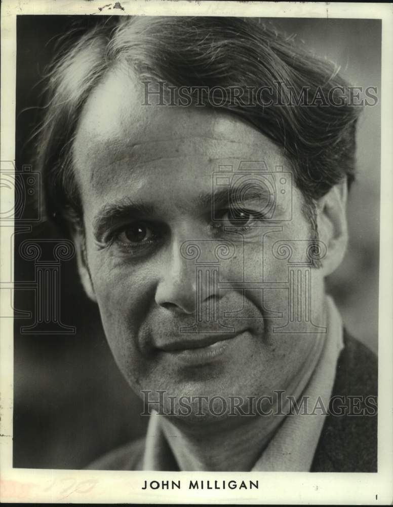 1978 Press Photo Actor John Milligan - Historic Images