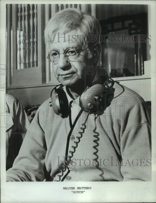 Press Photo Walter Matthau stars in "Kotch" - Historic Images