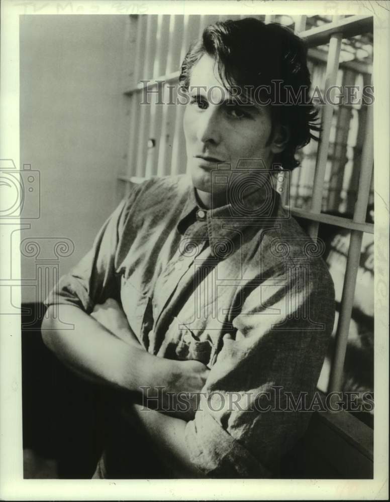 1983 Press Photo John Laughlin stars in "Dead Wrong - The John Evans Story" - Historic Images