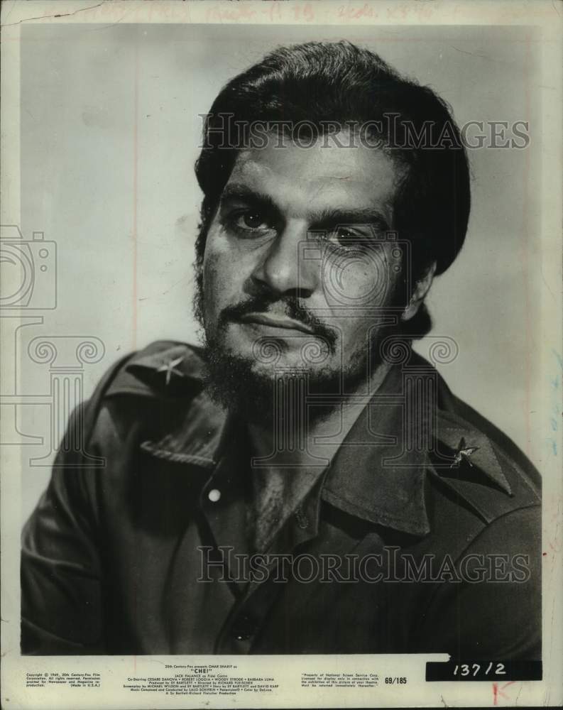 1969 Press Photo Omar Sharif stars in &quot;Che!&quot; - Historic Images