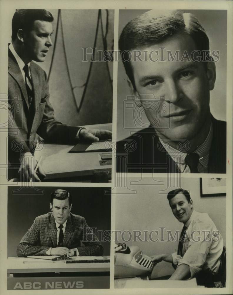 Press Photo ABC News correspondent Peter Jennings - Historic Images