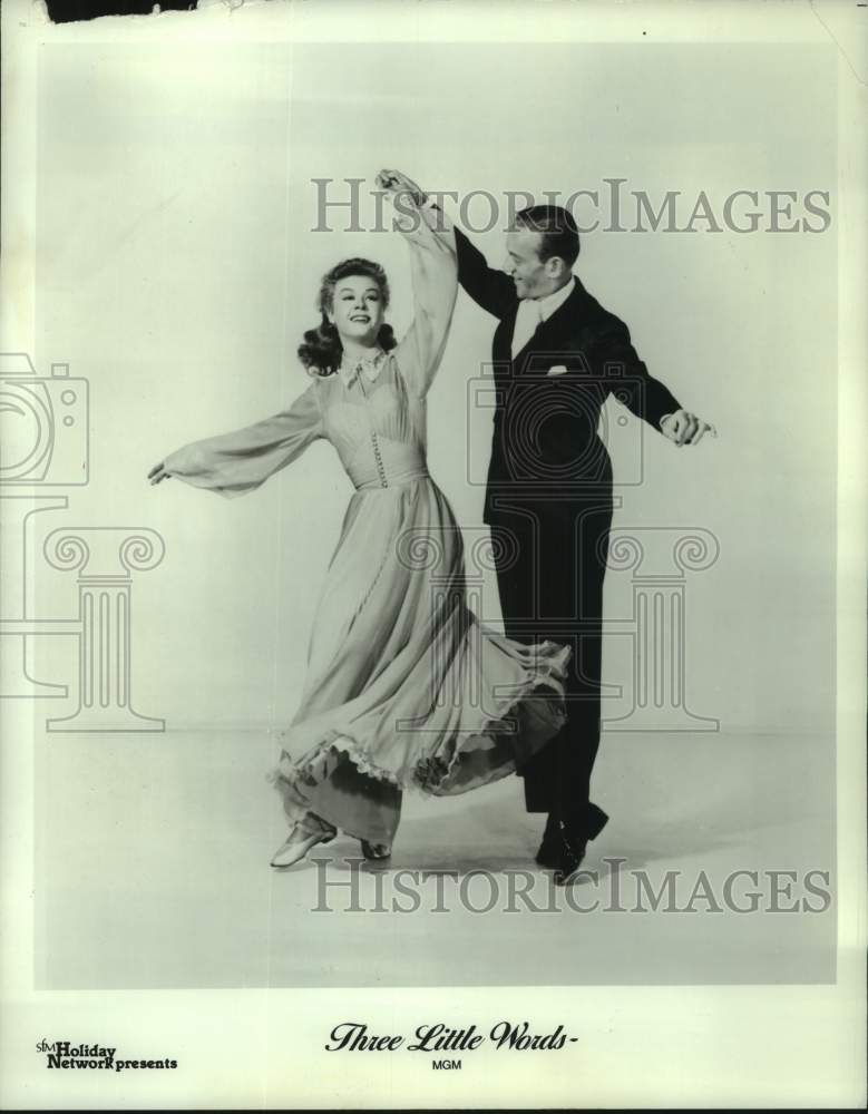 Press Photo Vera-Allen &amp; Fred Astaire in &quot;Three Little Words&quot; - Historic Images