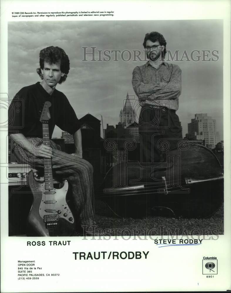 1989 Columbia Records recording duo Ross Traut &amp; Steve Rodby - Historic Images