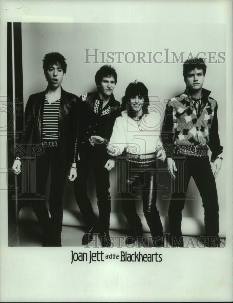 Press Photo Recording artists Joan Jett and the Blackhearts - Historic Images