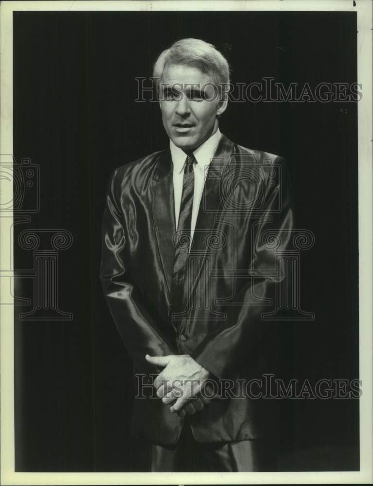 1984 Press Photo Comedian Steve Martin on &quot;The New Show&quot; on NBC-TV - Historic Images