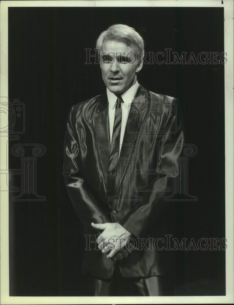 1984 Press Photo Comedian Steve Martin on "The New Show" on NBC-TV - Historic Images