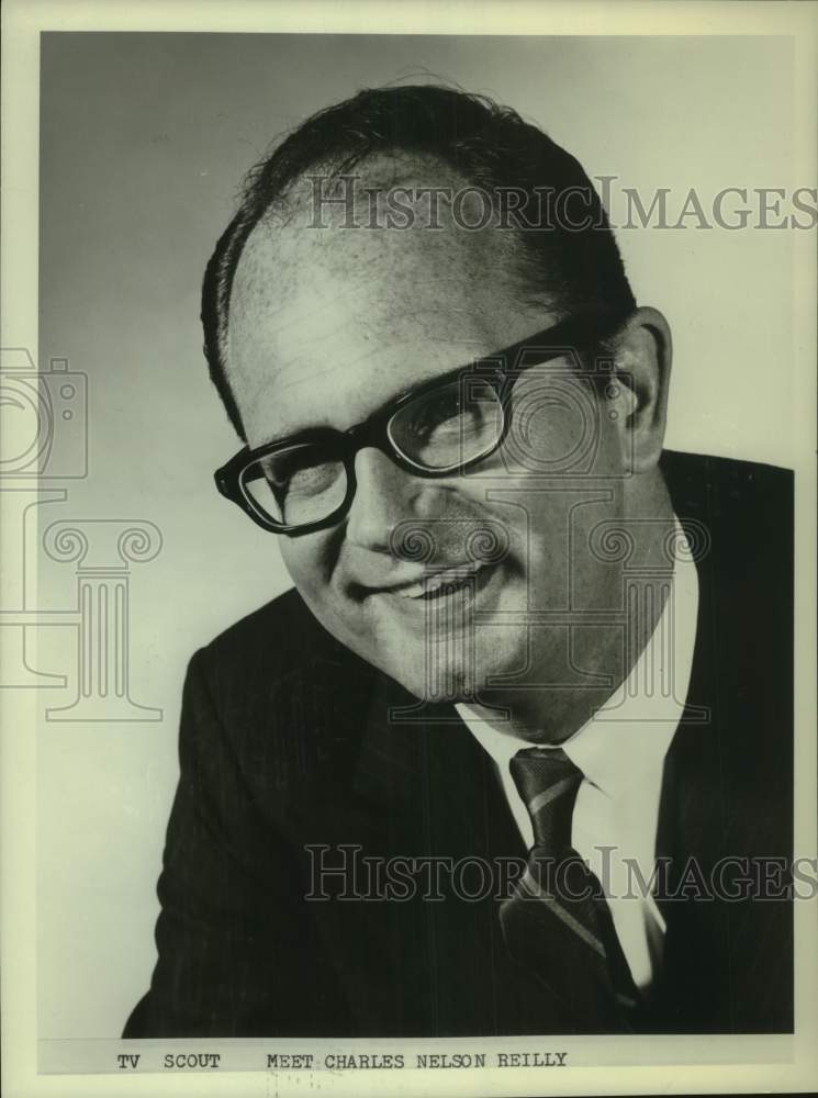 Press Photo Actor Charles Nelson Reilly - Historic Images