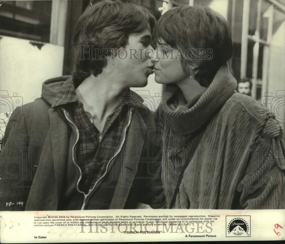 1979 Press Photo Scene from the motion picture &quot;French Postcards&quot; - Historic Images