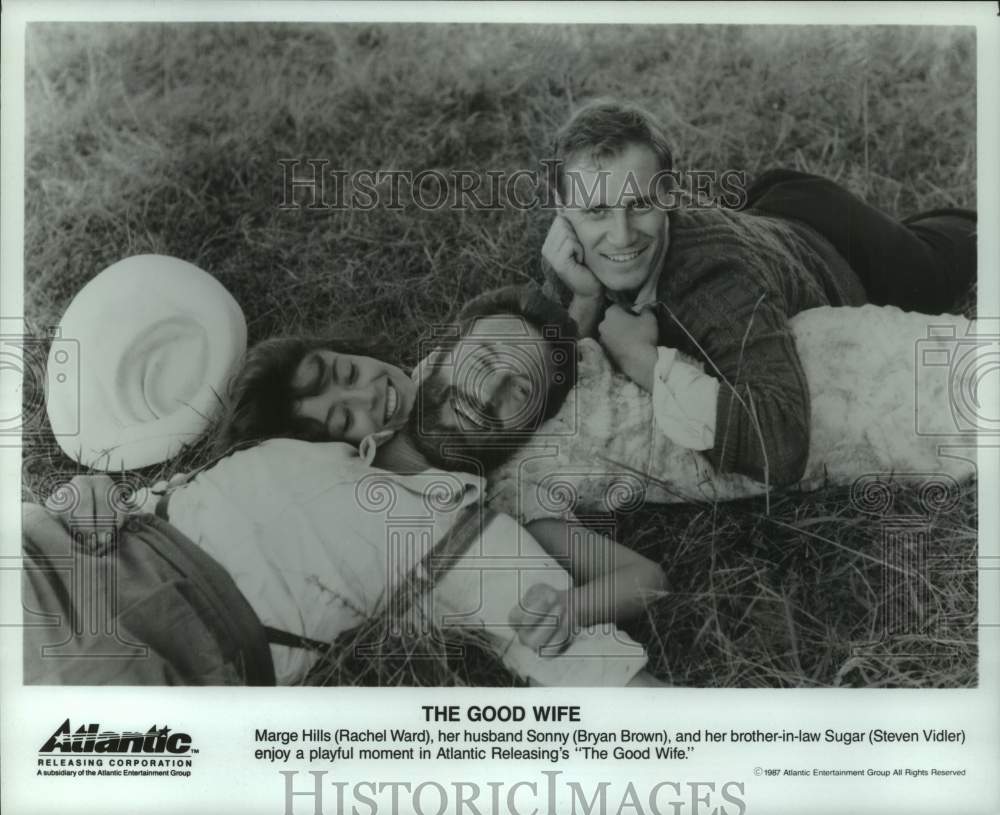 1987 Press Photo Scene from the motion picture &quot;The Good Wife&quot; - Historic Images