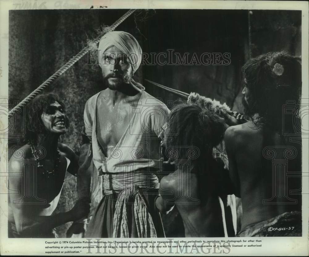 1974 Press Photo John Philip Law stars in &quot;Sinbad&quot; - Historic Images