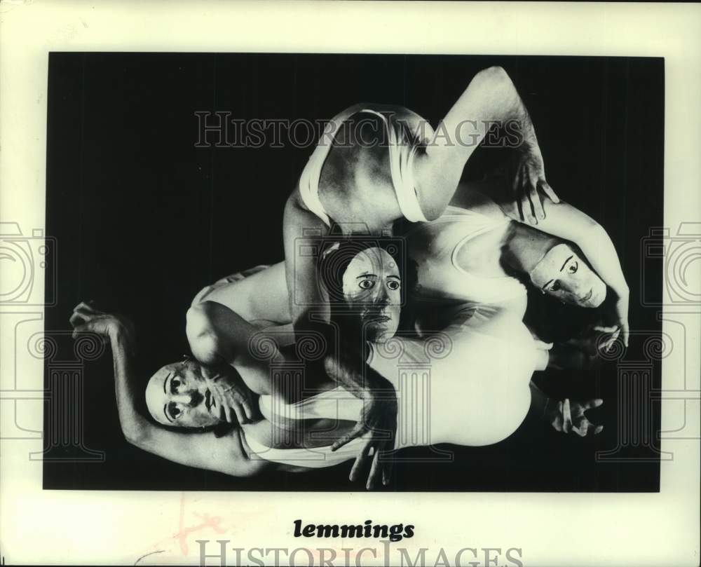 Press Photo Lemmings - Historic Images