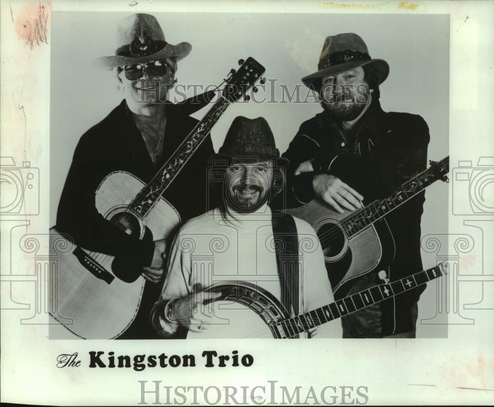 Press Photo Musical artists The Kingston Trio - Historic Images