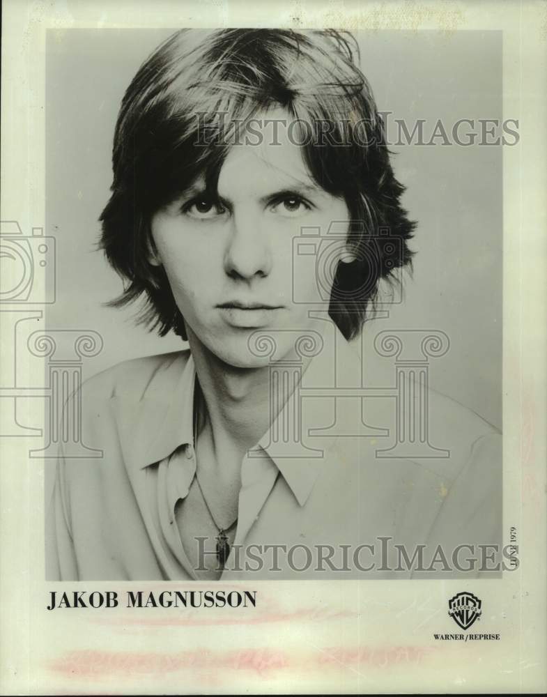 1979 Press Photo Warner Bros. Records recording artist Jakob Magnusson - Historic Images
