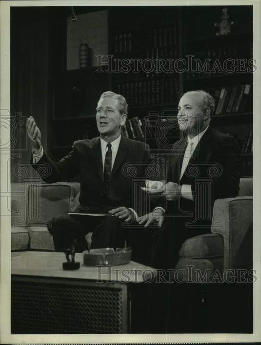 1963 Press Photo Durward Kirby & Allen Funt host 