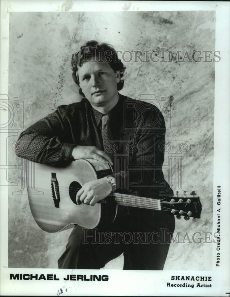 1992 Press Photo Shanachie recording artist Michael Jerling - Historic Images