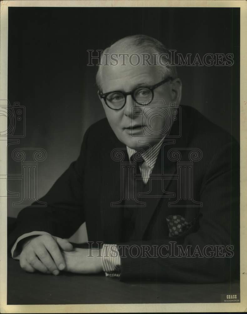 1968 Press Photo Paul Scott Rankine, British diplomat - Historic Images